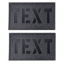 Best Quality Laser Cut Embroidered Patches Personalized Fabric <b>Badges</b> for Clothing Brands and Accessories - Product Image 2