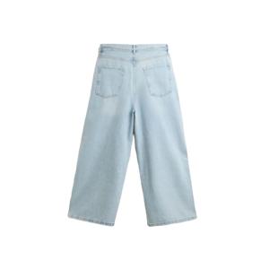 Vaqueros Baggy Rectos Personalizados de Estilo Urbano para Hombre, Vaqueros de Mezclilla de Algodón Oscuro Desgastado, Pantalones Vaqueros Vintage de Moda para Hombre - Product Image 5