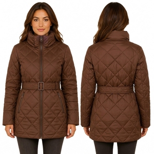 Women Puffer <b>Jacket</b> High Quality Winter Outerwear Women Puffer <b>Jacket</b> Built With <b>Quilted</b> Fabric Warm Insulation And Durable - Product Image 6
