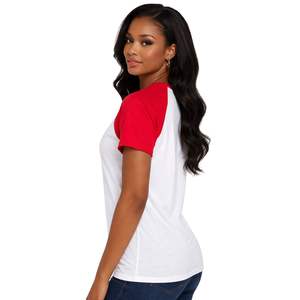 Maglietta Raglan Premium Delta Sigma Theta 1913 per Donne, Vestibilità Comoda, Alta Qualità, Abbigliamento Casual per Confraternite Greche - Product Image 3