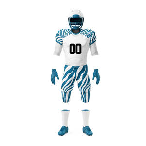 High Quality Custom Sublimation American Football Uniform Professional Sportswear with Printed Team Sports Designs Uniforms - Product Image 1