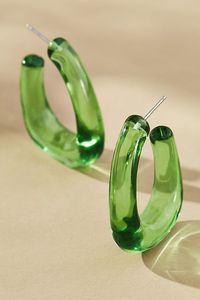 Pendientes de Resina Hechos a Mano, con Clip, para Mujer, Clásicos, de Moda, para Fiesta - Product Image 3