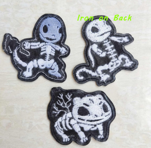 En gros : Écussons brodés pour vêtements, thermocollants, badges appliqués ronds, avec support auto-agrippant, écussons de moral pour sacs à dos et casquettes - Product Image 5