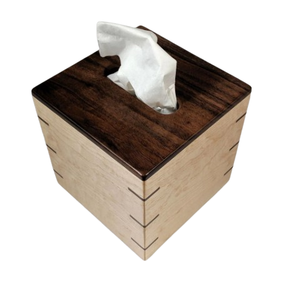 Dispensador de Servilletas de Madera de Aspecto Premium, Caja de Pañuelos de Color Marrón Claro, Caja de Pañuelos Decorativa de Alta Gama para Mesa - Product Image 5