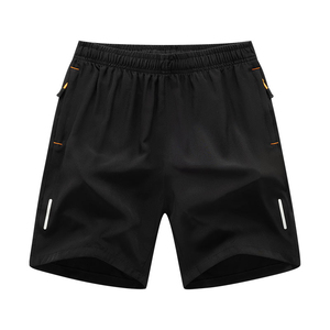Nouveaux shorts pour hommes en satin de haute qualité, tendance, séchage rapide, décontractés, avec fermeture élastique à la taille - Product Image 1