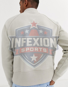 <b>Men's</b> Light Gray Turtleneck <b>Pullover</b> Sweatshirt Regular Fit Solid Knitted Cotton Casual Autumn Wear - Product Image 3