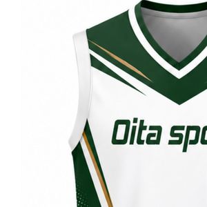 Green Gold Volleyball Sleeveless <b>Shirt</b> Athletic Team Sportswear Top Competition Performance Training Uniform - Product Image 3