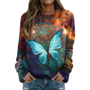 DYNAMO GEARS Custom <b>Pink</b> Color Long Sleeve Drop-shoulder Keep Warm <b>Women'S</b> <b>Tops</b> Quarter Zip Regular Pullover Cotton Sweatshirt - Product Image 2
