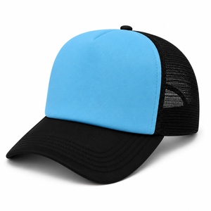 หมวกแก๊ป Trucker ราคาโรงงาน แบบสั่งทำได้ สองสี ตาข่ายด้านหลัง ปรับขนาดได้ ปีกโค้ง หมวกเบสบอล ขายส่ง หมวกแก๊ป Trucker สั่งทำได้ - Product Image 3