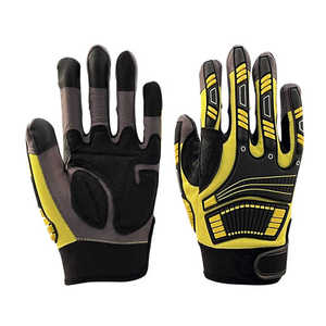 Gants de sécurité mécaniques résistants aux chocs, dernière conception, protection des mains en cuir industriel, gants de travail résistants aux coupures pour mécaniciens - Product Image 1