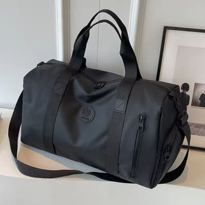 Custom Sports Duffle Bag Gym Travel Bag Waterproof Polyester Duffel Bag with Shoe Compartment OEM ODM - Product Image 1