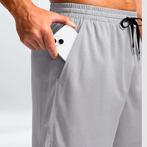 Pantalones Cortos Deportivos para Hombre, con Bolsillo Lateral, Transpirables, de Secado Rápido, Ligeros, para Correr, Gimnasio, con Cintura Elástica Ancha - Product Image 3