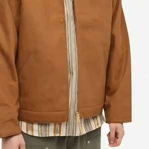 Veste en sergé de coton à manches longues avec logo brodé pour homme, équipement personnalisé de haute qualité conçu pour une utilisation quotidienne intensive - Product Image 6
