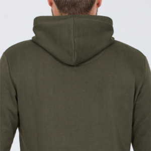 Sudadera con Capucha Casual de Invierno para Hombre, 100% Algodón, Talla Grande, Diseño con Cremallera, Logotipo Bordado, Estilo Urbano, Estampado, Varios Colores - Product Image 3