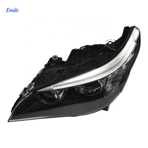 Faros delanteros de xenón 6317177751 6317177752 de alta calidad con AFS para BMW 5 Series E60 E61 2005 2006 2007 2008 para BMW E60 faro - Product Image 6
