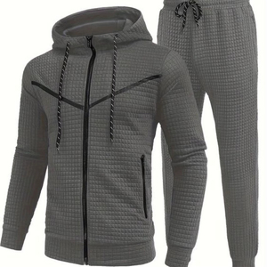 Men <b>Athletic</b> Gym Tracksuit Workout Jogger Set Men Gym Tracksuit Professional Sportswear OEM Men Fitness Gym Tracksuit - Product Image 4