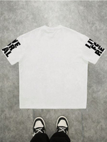 T-shirt personnalisé 100 % coton pour homme, impression intégrale par transfert thermique et impression numérique, impression DTG intégrale, t-shirts pour homme
