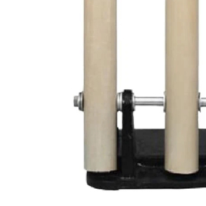Ensemble de piquets de cricket haut de gamme en bois de frêne, piquets durables pour les sports professionnels et les académies de cricket - Product Image 5