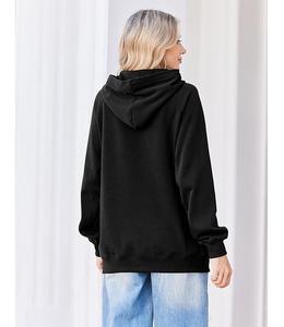 Nueva colección de sudaderas con capucha para mujer, 100% algodón, tejidas, de invierno, manga larga, lisas, cómodas, informales, de Bangladesh. - Product Image 6