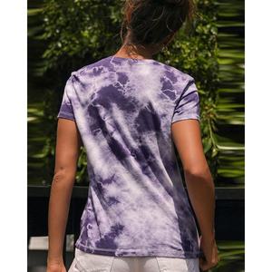 Custom <b>Women</b> Fashion Tye Die Printed Tee <b>Shirts</b> Oversize <b>Women's</b> <b>T</b>-<b>shirts</b> Short Sleeve <b>Women</b> Summer Casual O Neck Basic <b>T</b> <b>Shirt</b> - Product Image 5