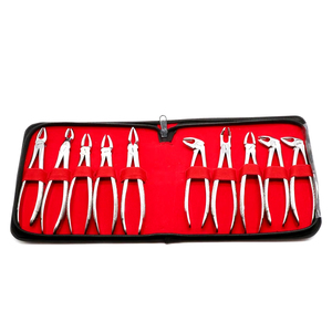 Juego Completo de Fórceps para Extracción Dental Quirúrgica, Instrumentos Dentales Profesionales Manuales de Acero Inoxidable de Alta Calidad, CE - Product Image 6