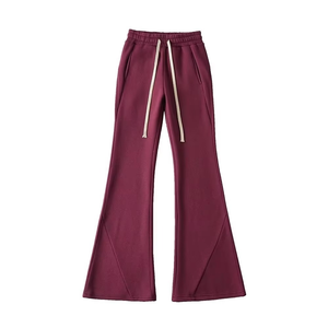 Pantalon de jogging droit taille haute grande taille pour femme, coupe-vent, écologique, séchage rapide, respirant, braguette boutonnée, décontracté, été - Product Image 1