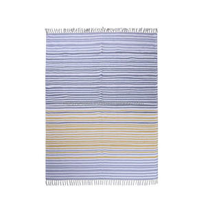 Alfombra Chindi turquesa ecológica hecha a mano, alfombra de algodón con patrón Floral lavable para el hogar, decoración para sala de estar, compras en línea - Product Image 1