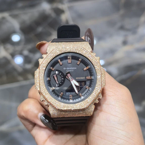 Reloj Mecánico de Acero Inoxidable con Movimiento Automático, de Lujo, con Alarma GPS y Moissanita VVS de Alta Calidad, Marca Shreeji Jewels - Product Image 2