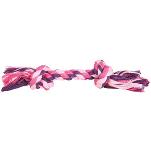 Jouet à mâcher en corde pour animaux de compagnie, nœuds tressés de 22 cm pour soins dentaires des chiens - Product Image 2