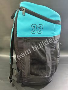 Customize Design Premium Quality Multi-Purpose Waterproof Polyester Zipper Anti-Theft Large Capacity Backpack Printed Baseball - Product Image 2