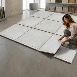 Baldosas de Porcelana Rectificadas Vistaar R11 de 600x1200 mm, 20 mm de Grosor, para Exteriores, Resistentes, Color Gris Piedra, para Pavimentación de Entradas - Product Image 1