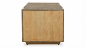 Modern Marble Look <b>Square</b> Leg <b>Bar</b> <b>Table</b> with Storage Drawer for Commercial Use in Bedroom and Living Room - Product Image 2