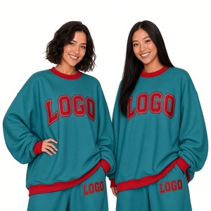 Sudadera Unisex Extra Grande Informal de Invierno con Estampado Frontal Personalizado Bordado, 100% Algodón, Tela de Poliéster/Algodón - Product Image 2
