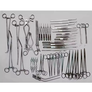 Ensemble de chirurgie vasculaire 52 pièces, instruments chirurgicaux médicaux manuels réutilisables, acier inoxydable de qualité supérieure, certifié CE ISO - Product Image 4