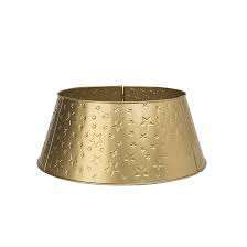 Falda para Árbol de Navidad de Mesa, de Metal Galvanizado, con Diseño de Flores Audaces, Ecológica, Fácil de Instalar - Product Image 3