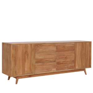 ราวแขวนเสื้อผ้าไม้สักแท้ ดีไซน์หรู ทนทาน คุณภาพสูง สำหรับเฟอร์นิเจอร์บ้าน จากอินโดนีเซีย - Product Image 2