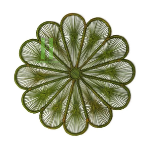 Set de table en corde de papier de haute qualité, tailles personnalisables, variété de couleurs, pour la décoration de table de salle à manger, Noël, OEM du Vietnam, vente en gros - Product Image 3