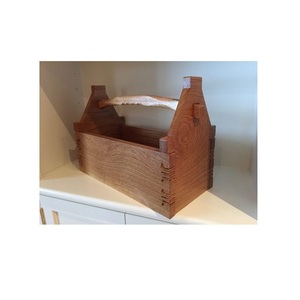 Wooden <b>Caddy</b> Organizer for <b>Kitchen</b> Counter Coffee Station Bathroom Essentials Dining Table and Farmhouse Home Storage - Product Image 4