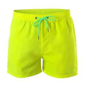 กางเกงขาสั้นผ้าฝ้ายเรียบคุณภาพสูง ดีไซน์ล่าสุด เอวกลาง มีกระเป๋าข้าง ระบายอากาศได้ดี เหมาะสำหรับชายหาด - Product Image 6