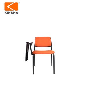 Fournisseur direct d'usine de chaises KINSHA, série Xeron, chaise moderne en tissu pour salle de classe, bureau, formation, réunion, avec tablette pliable - Product Image 6