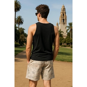 Pantalones Cortos Deportivos de Malla con Estampado de Jungla para Hombre, Diseño Gráfico Personalizado de Baloncesto, Transpirables, para Entrenamiento y Uso Casual - Product Image 4