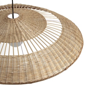 Pantalla redonda de ratán de estilo asiático moderno Venta al por mayor ecológica y natural de Vietnam para la vida en el hogar Nhatminh Vietnam - Product Image 2