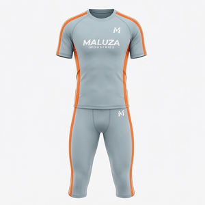 Conjunto de Uniforme de Fútbol Americano con Logotipo de Equipo Personalizado, Costuras Planas Duraderas, Impresión por Sublimación, Equipo de Entrenamiento de Fútbol - Product Image 1