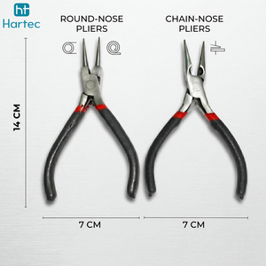 Professional Round Nose Jewelry Pliers Carbon Steel Smooth Jaw <b>Wire</b> Looping Beading <b>Craft</b> Tool For Jewelry Making Supplier - Product Image 5