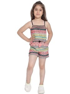 Combinaison décontractée en coton pour tout-petits, légère, une pièce - Product Image 1