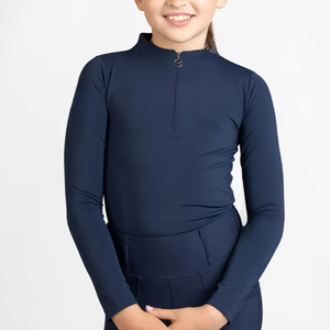 Camiseta Interior de Alta Calidad para Niños para Montar a Caballo, Tejido Elástico Suave, Cómoda de Usar por Tiempo Prolongado, Camisetas Interiores para Montar a Caballo OEM - Product Image 1