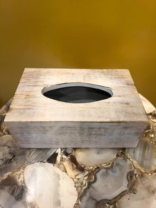 Luxury Wooden Tissue Box Handmade Sliding Bottom Rectangular Napkin Holder Modern Living Room & Hotels Decor - Product Image 5