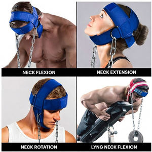 Arnés de Cuello de Neopreno con Correa Ajustable para Ejercicios de Fitness, Entrenamiento de Fuerza y Levantamiento de Pesas, Costuras Reforzadas y Duraderas - Product Image 6