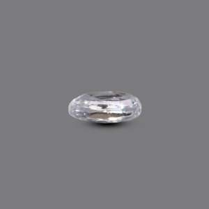 Loose Green Amethyst Oval Cut Gemstone-4.15 Carat Premium White Zircon for Fine Jewelry - Product Image 3