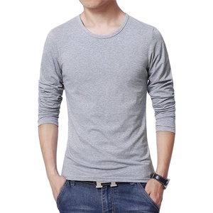 <b>Men</b> Full Sleeve T <b>Shirts</b> High Quality for <b>Men</b> Custom Logo Print <b>Shirt</b> Long Sleeve 100% cotton T-<b>shirt</b> for <b>men</b> loose fit printed - Product Image 3